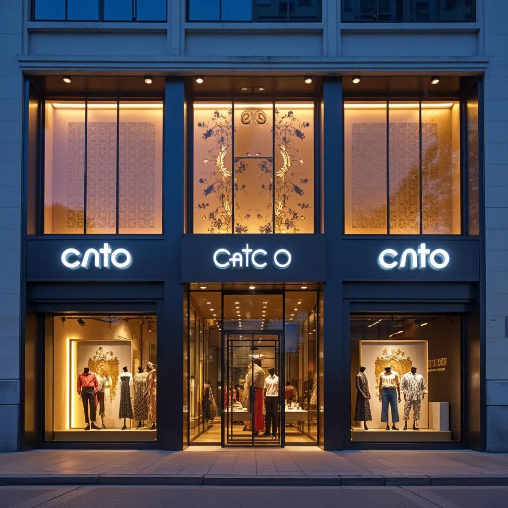 Fachada de tienda Cato Corp en Buenos Aires