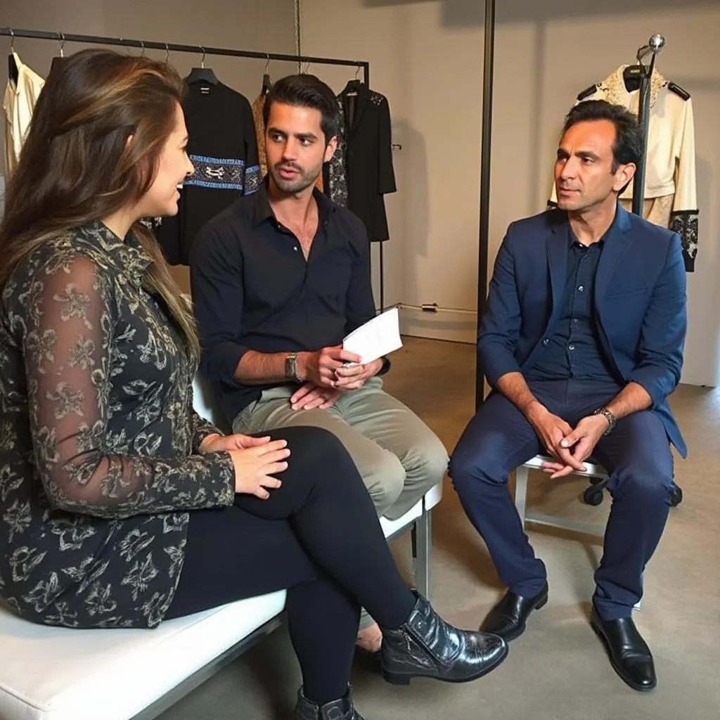Entrevista en programa de televisión